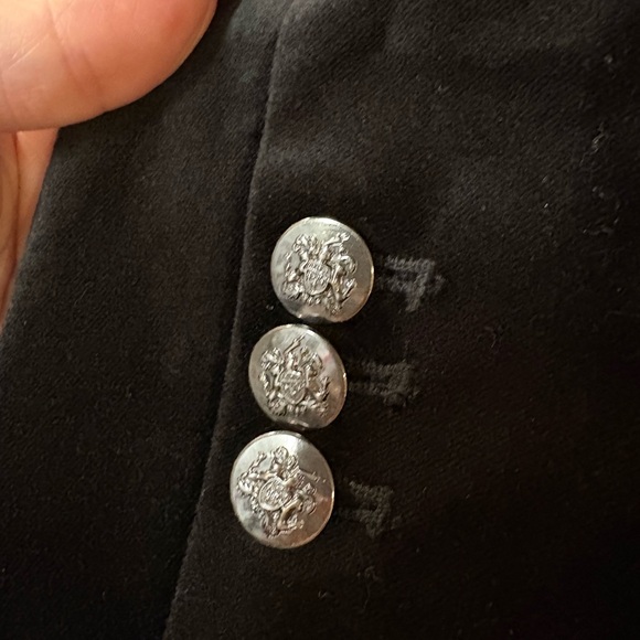 White House Black Market Velvet Blazer - Picture 6 of 7
